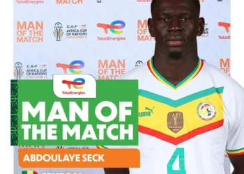 Les premiers mots d’Abdoulaye Seck, élu homme du match Sénégal vs Guinée