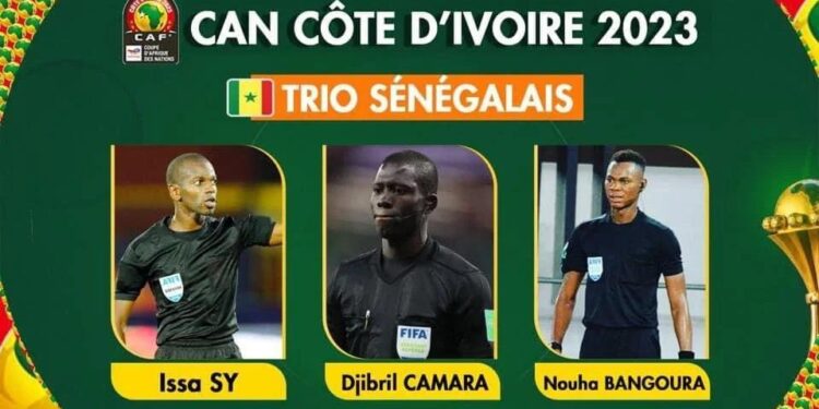 CAN 2023 : Les arbitres sénégalais désignés pour le choc Nigeria-Angola
