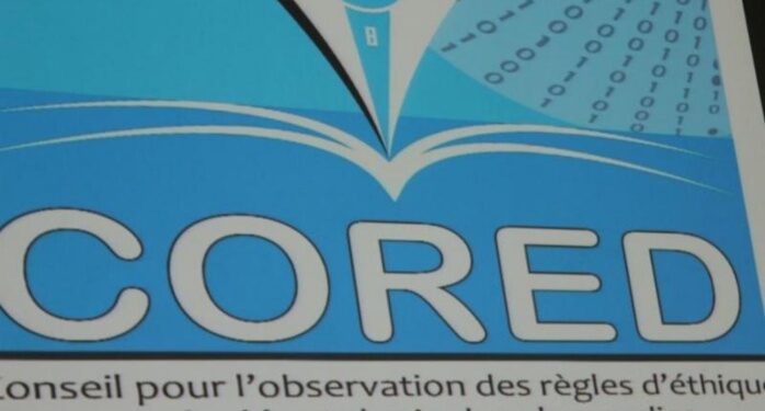 PRESIDENTIELLE : Le CORED Les médias à « veiller à l’équilibre et à la véracité de l’information »