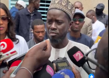 Bassirou Diomaye Diakhar Faye après son vote à Ndiaganiao : « Je demeure confiant quant au choix pour la rupture » 