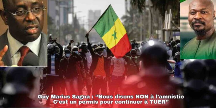 Guy Marius Sagna : ‘‘Nous disons NON à l’amnistie, c’est un permis pour continuer à TUER’’