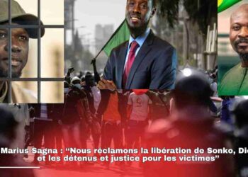 Guy Marius Sagna : ‘‘Nous réclamons la libération de Sonko, Diomaye et les détenus et justice pour..