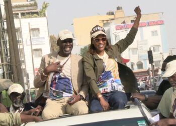 Caravane de BBY à Sicap Liberté : Zahra Iyane Thiam appelle les dakarois à voter pour Amadou Ba