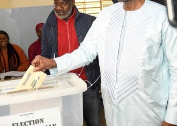 Boubacar Camara après son vote :  » Nous ne faisons pas confiance à ceux qui ont organisé cette élection »