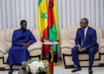 Le président Bassirou Diomaye Faye en visite en Guinée-Bissau, ce Mardi