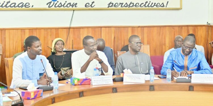 ENSEIGNEMENT SUPERIEUR : Abdourahmane Diouf s’engage à stabiliser l’année universitaire pour économiser 25 milliards