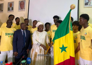AFROBASKET U18 / REMISE DE DRAPEAU : Khady Diène Gaye adoube les Lionceaux