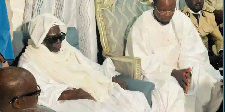 MAGAL/OUSMANE SONKO REÇU PAR LE KHALIFE : Serigne Mountakha Mbacké rassure le PM de son engagement à les accompagner