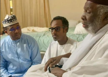 GAMOU NDIASSANE 2024 : Bougane Gueye reçoit les bénédictions du Khalife