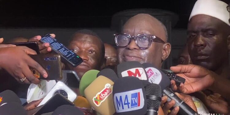 Tamba : Les premiers mots de Me El Hadji Diouf après la libération de Bougane