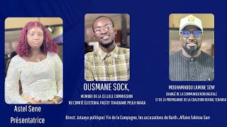 Direct: Jotaayu politique/ Fin de la Campagne, les accusations de Barth…Affaire Tahirou Sarr