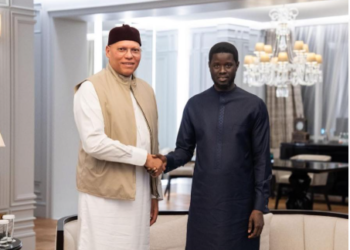 Qatar : Karim Wade, reçu par le Pr Basirou Diomaye Faye