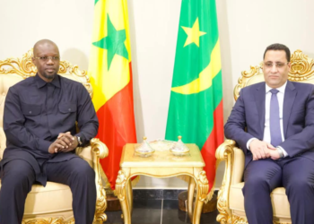 VISITE DE TRAVAIL À NOUAKCHOTT / LE PM SONKO À SON HOMOLOGUE MAURITANIEN :« La Mauritanie et le Sénégal à parler désormais d’une seule voix »