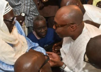 MAGAL POROKHANE 2025 : Barthélémy Dias reçu par le khalife général des mourides 