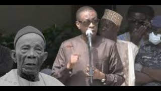 DIRECT-Cérémonie de levée du corps d’El Hadji Elimane Ndour, père de Youssou Ndour
