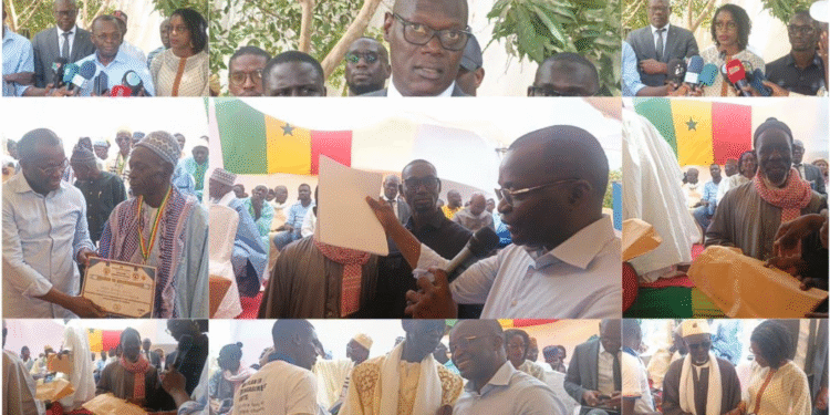 NOTTO DIOBASS / PROJET SMART CITY : Le maire régularise les propriétés foncières