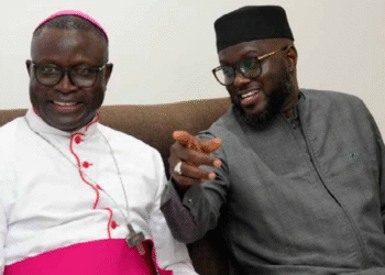 VISITE DE COURTOISIE : Le Président de l’Assemblée nationale chez le nouvel Archevêque de Dakar