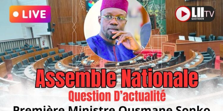 DIRECT : ASSEMBLE NATIONALE