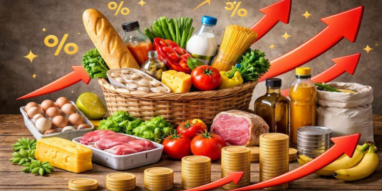 Malgré des baisses mensuelles régulières à la fin de l’année 2025 : L’indice FAO des prix des produits alimentaires dépasse son niveau de 2024