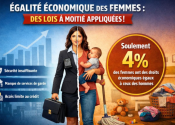 LOIS POUR L&rsquo;ÉGALITÉ ÉCONOMIQUE SELON LA BANQUE MONDIALE : « 4 % des femmes dans le monde vivent dans des pays leur garantissant des droits économiques quasiment égaux à ceux des hommes »