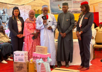 RESPONSABILITÉ SOCIÉTALE D’AIR SÉNÉGAL (RSE) : Des kits alimentaires, matériels médicaux, kits d’hygiène distribués à Toglou, Diass et Rufisque