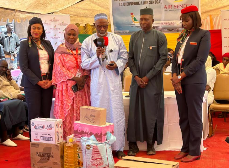 RESPONSABILITÉ SOCIÉTALE D’AIR SÉNÉGAL (RSE) : Des kits alimentaires, matériels médicaux, kits d’hygiène distribués à Toglou, Diass et Rufisque
