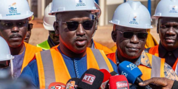 STATION D’EPURATION DE MBAO : Cheikh Tidiane Dièye dit être satisfait de l’évolution des travaux