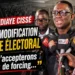 Moundiaye Cissé sur la modification du code électoral : « Nous n&rsquo;accepterons jamais de forcing… »