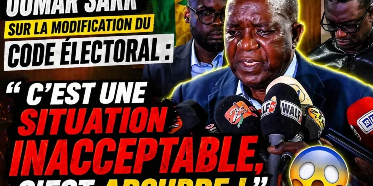 Oumar Sarr sur la modification du code électoral : C&rsquo;est une situation inacceptable, c&rsquo;est absurde😱