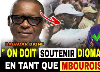 Meeting du Pr Diomaye au stade Caroline Faye : Babacar Dione lance un grand appel aux Mbourois