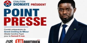 🔴 DIRECT : POINT DE PRESSE COALITION DIOMAYE PRESIDENT  » Comité préparatoire du meeting de Mbour