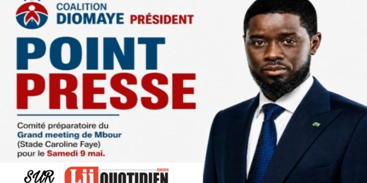 🔴 DIRECT : POINT DE PRESSE COALITION DIOMAYE PRESIDENT  » Comité préparatoire du meeting de Mbour