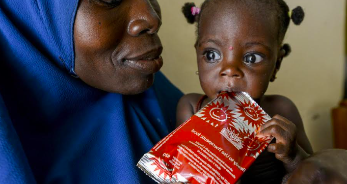 ALIMENTS THERAPEUTIQUES PRETS A L&rsquo;EMPLOI (ATPE)« Des millions d’enfants n’y ont toujours pas accès » selon l’UNICEF