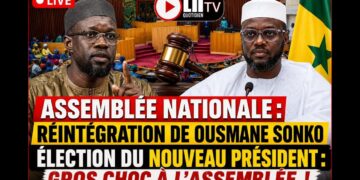 DIRECT/ Assemblée Nationale: Réintégration de Ousmane Sonko, élection du nouveau président