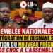 DIRECT/ Assemblée Nationale: Réintégration de Ousmane Sonko, élection du nouveau président