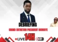 DEBRIEFING GRAND ENTRETIEN PRESIDENT Bassirou Diomaye Faye 