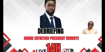 DEBRIEFING GRAND ENTRETIEN PRESIDENT Bassirou Diomaye Faye 
