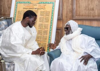VISITE DE CONDOLÉANCES À TOUBA : Serigne Mountakha bénit Diomaye !