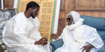 VISITE DE CONDOLÉANCES À TOUBA : Serigne Mountakha bénit Diomaye !