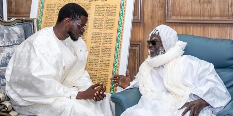 VISITE DE CONDOLÉANCES À TOUBA : Serigne Mountakha bénit Diomaye !