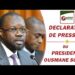 🛑[Urgent) Déclaration de Ousmane SONKO !