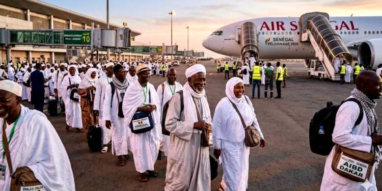 HAJJ 2026 : Le premier vol retour d’Air Sénégal a atterri à l’AIBD, ce Dimanche