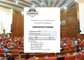 Assemblée Nationale : Découvrez les 6 mesures du projet de révision de la Constitution déposé par les députés PASTEF
