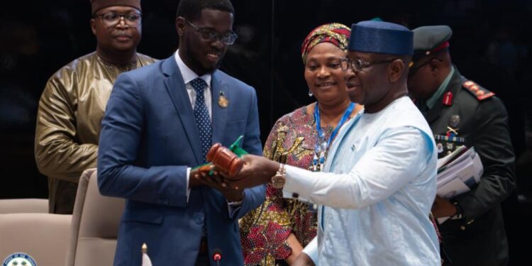 Bassirou Diomaye Faye nommé Nouveau Président de la CEDEAO