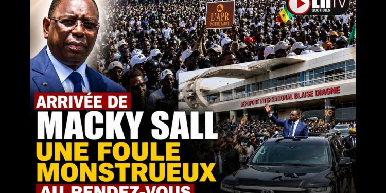 🔴 EN DIRECT : Arrivée de Macky SALL une foule monstrueuse au rendez-vous