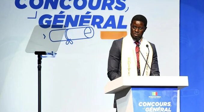 CONCOURS GÉNÉRAL 2026 : LE PR BASSIROU DIOMAYE FAYE ÉRIGE L’ÉDUCATION EN SOCLE DE LA SOUVERAINETÉ ET DE LA TRANSFORMATION DU SÉNÉGAL