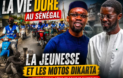 LA VIE EST DE PLUS EN PLUS DURE AU SÉNÉGAL : LA JEUNESSE SURVIT GRÂCE AUX MOTOS JAKARTA