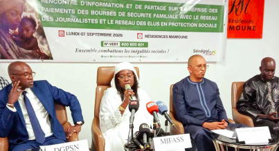 BOURSES DE SÉCURITÉ FAMILIALE : 1 million 649 ménages dans le nouveau fichier social