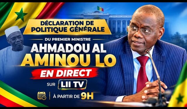 🔴DIRECT: DECLARATION DE POLITIQUE GENERALE DU PREMIER MINISTRE AHMADOU AL AMINOU LO