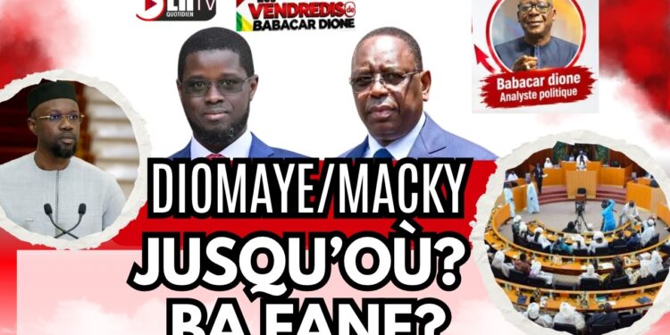 🔴DIRECT: LES VENDREDIS DE BABCAR DIONE THEME: DIOMAYE/MACKY JUSQU’OÙ? BA FANE?